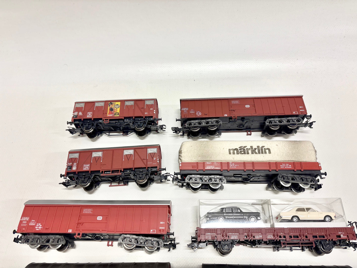 Märklin 9x Güterwagen Konvolut DB AC H0