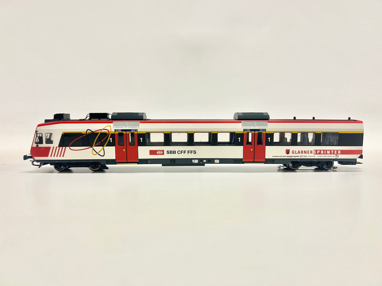 Liliput L133951 Digital AC Triebwagenzug Nahverkehr "Glarner Sprinter" SBB H0