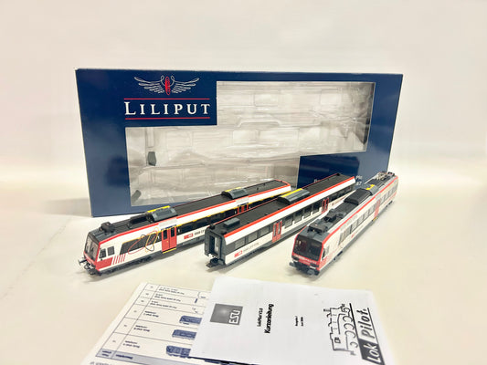 Liliput L133951 Digital AC Triebwagenzug Nahverkehr "Glarner Sprinter" SBB H0