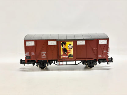 Märklin 58267 Gedeckter Güterwagen mit Werbung DB Spur 1