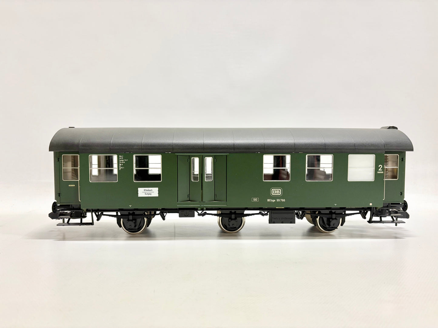 Märklin 58111 Umbauwagen mit Gepäckabteil Personenwagen DB Spur 1