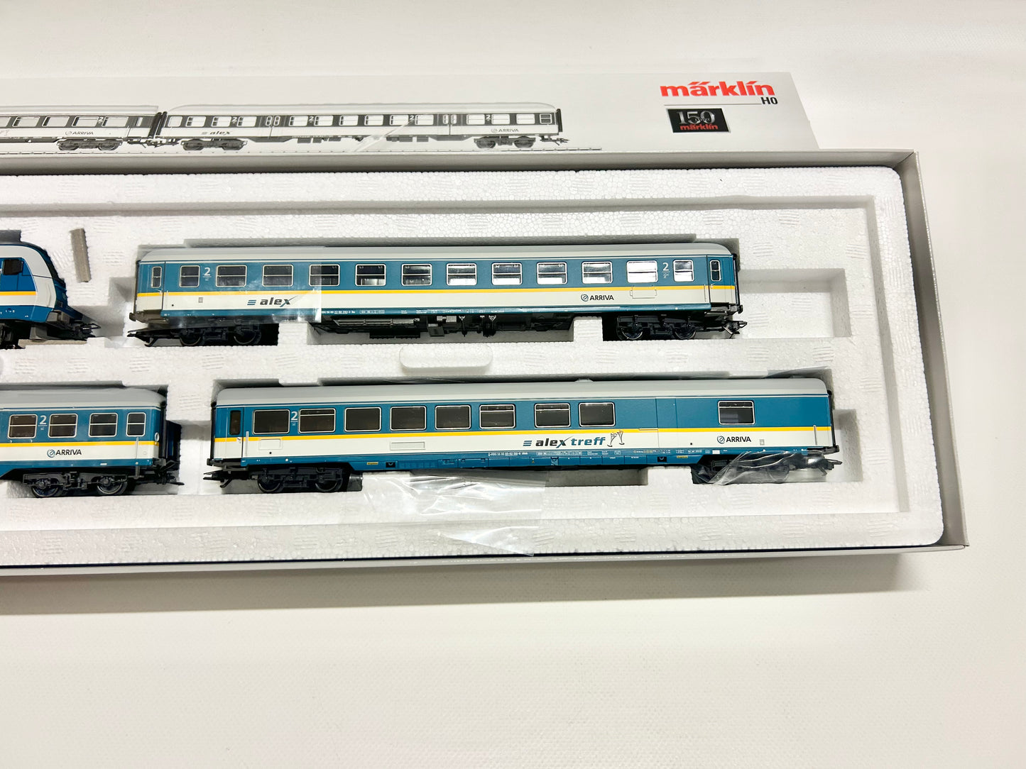 Märklin 26552 Digital Zugpackung "Alex" Diesellok Br 223 071 Arriva AC H0