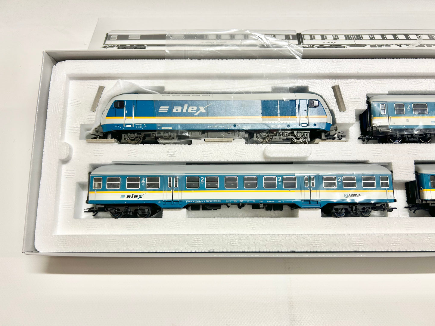Märklin 26552 Digital Zugpackung "Alex" Diesellok Br 223 071 Arriva AC H0