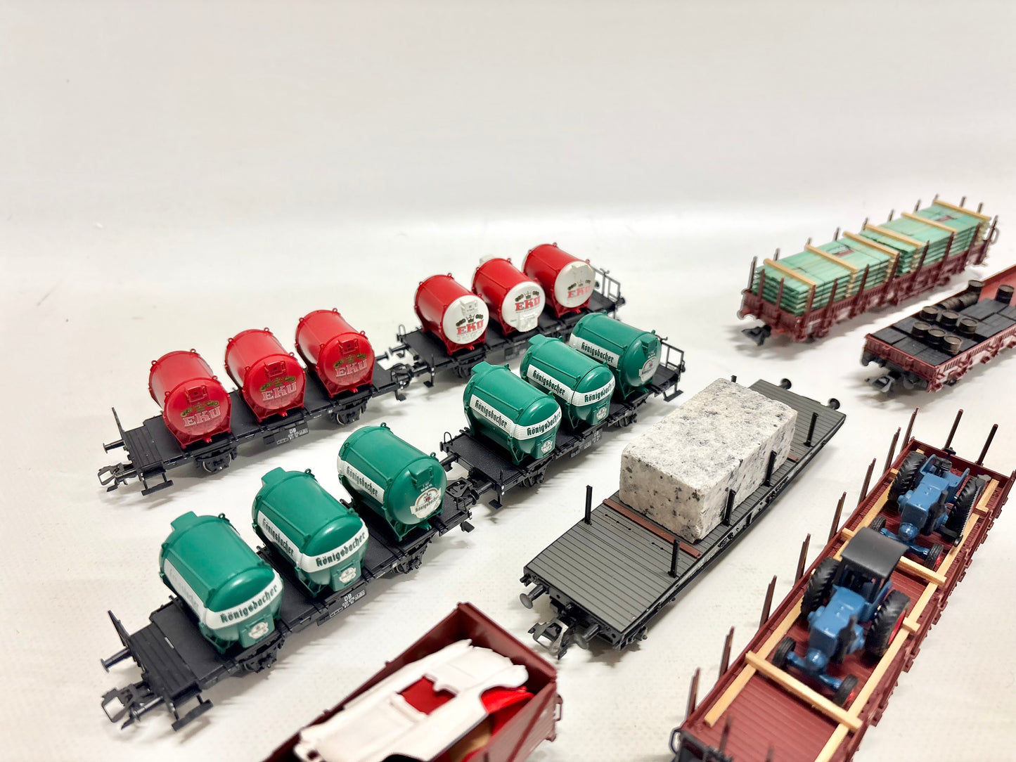 Märklin 11x Güterwagen Konvolut DB AC H0