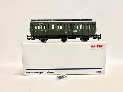 Märklin 58181 Personenwagen 2. Klasse DB Spur 1