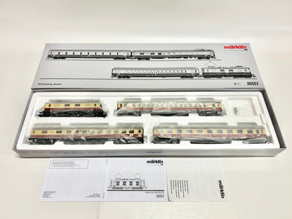Märklin 26557 Mfx-Digital + Sound Zugpackung TEE-Schnellzug "Bavaria" mit E-Lok Re4/4 SBB AC H0
