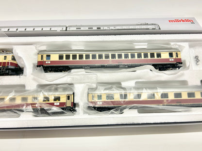 Märklin 26557 Mfx-Digital + Sound Zugpackung TEE-Schnellzug "Bavaria" mit E-Lok Re4/4 SBB AC H0