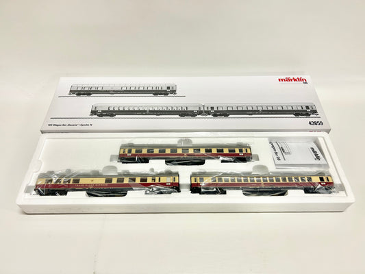 Märklin 43859 Wagen-Set TEE-Wagen "Bavaria" DB AC H0
