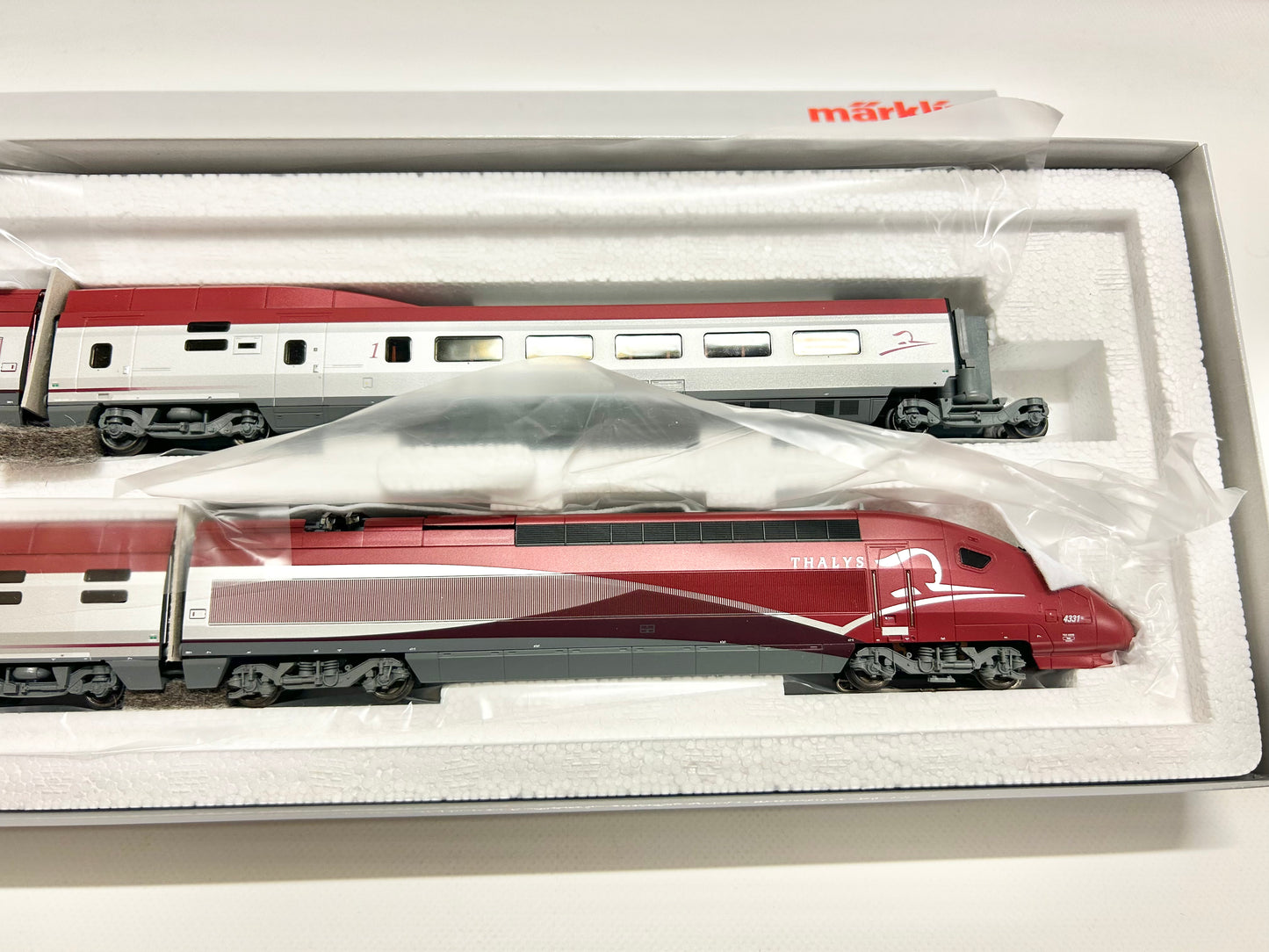 Märklin 37791 Mfx-Digital + Sound Hochgeschwindigkeitszug THALYS PBKA AC H0