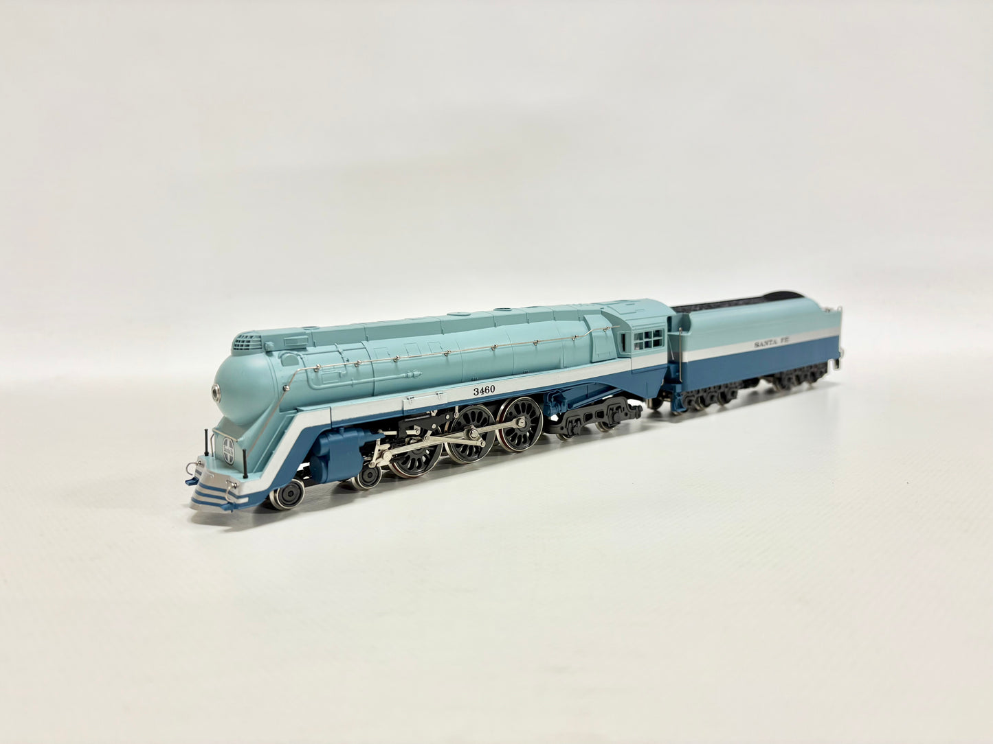 Rivarossi 1202 Dampflok Serie 3460 Santa Fe USA DC H0