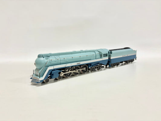 Rivarossi 1202 Dampflok Serie 3460 Santa Fe USA DC H0