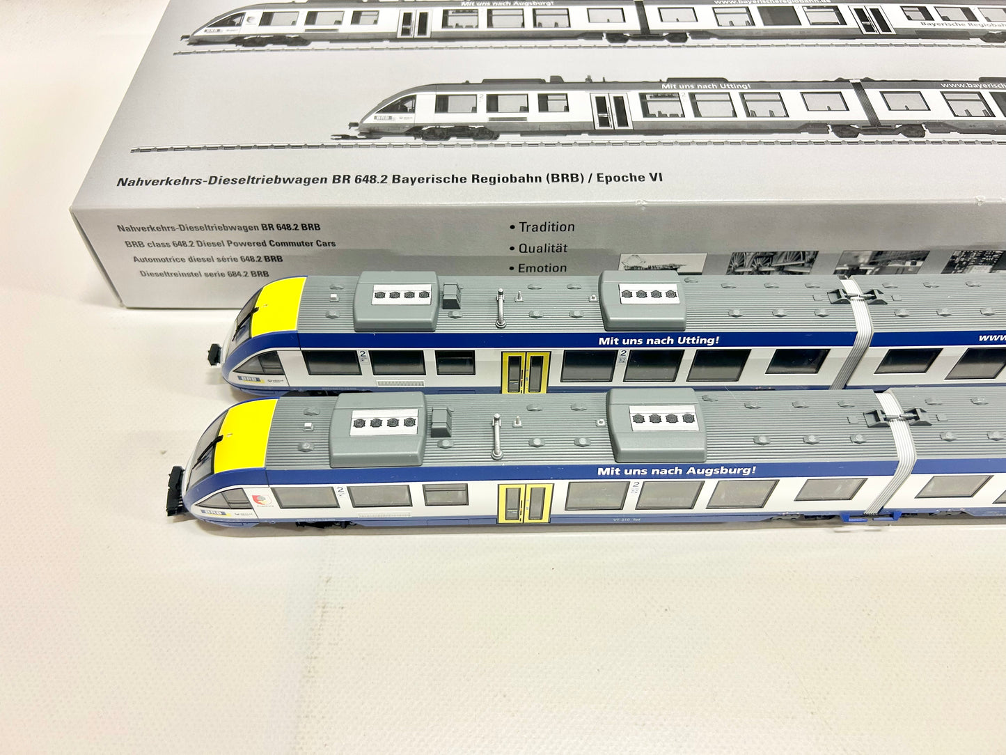 Märklin 37733 Mfx-Digital + Sound Br 648.2 Nahverkehrs-Dieseltriebwagen DB AG AC H0