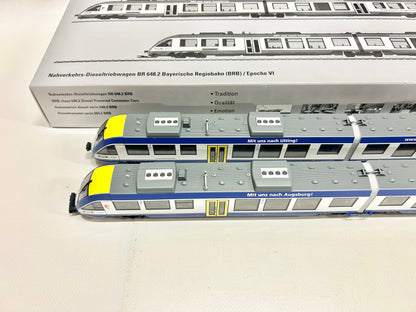 Märklin 37733 Mfx-Digital + Sound Br 648.2 Nahverkehrs-Dieseltriebwagen DB AG AC H0