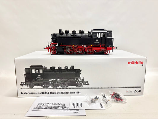 Märklin 55641 Mfx-Digital + Sound Dampflok Br 064 305-6 DB Spur 1