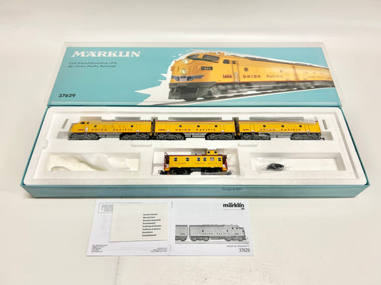 Märklin 37629 Mfx-Digital + Sound Diesellok F7 Union Pacific + Caboose USA AC H0