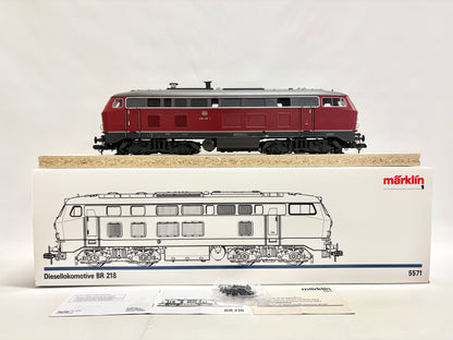 Märklin 5571 Digital Diesellok Br 218 126-1 DB Spur 1