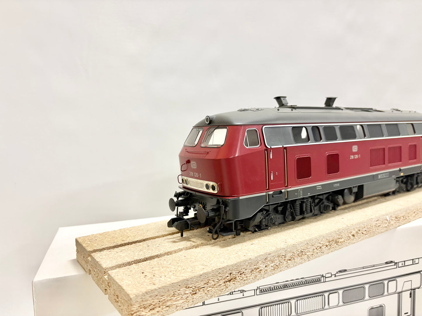 Märklin 5571 Digital Diesellok Br 218 126-1 DB Spur 1