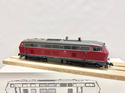 Märklin 5571 Digital Diesellok Br 218 126-1 DB Spur 1
