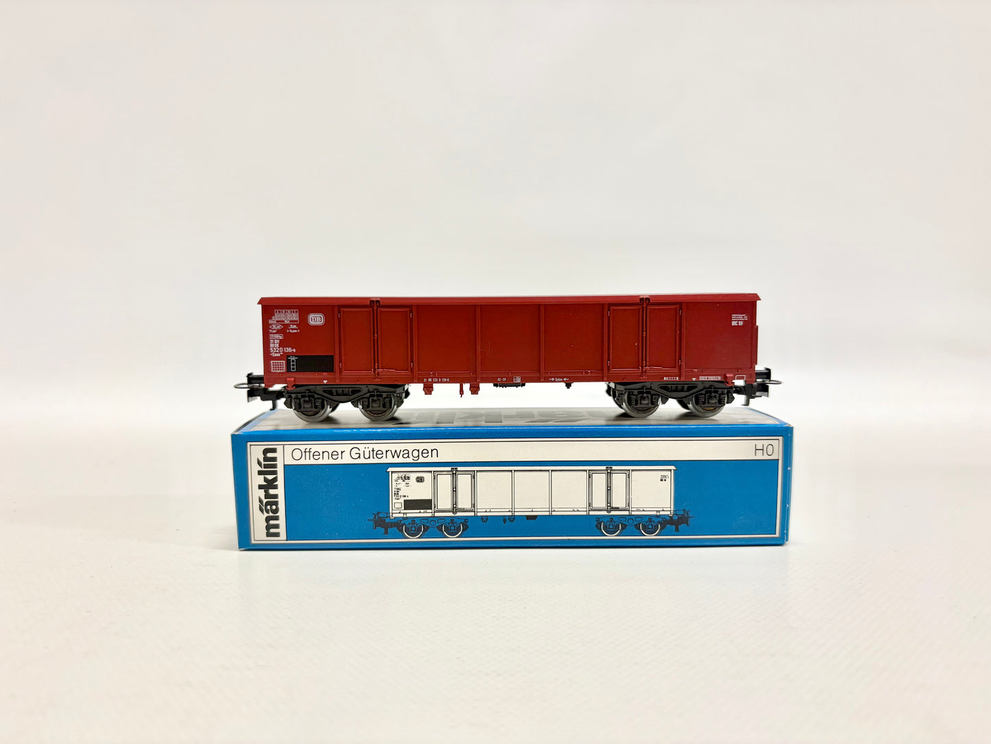Märklin 4690 Güterwagen Offener Güterwagen DB AC H0