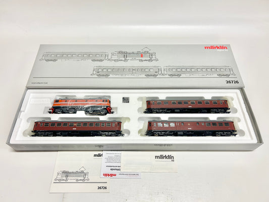 Märklin 26726 Digital Zugpackung Schnellzug der SJ AC H0