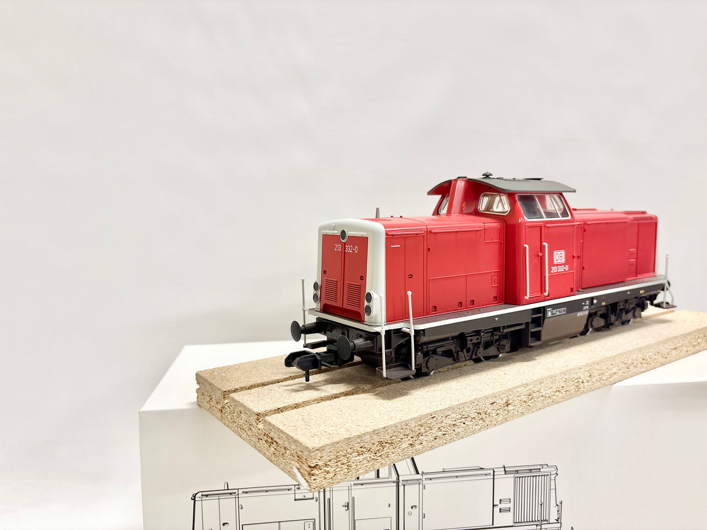 Märklin 55722 Digital Diesellok Br 213 322-0 DB Spur 1