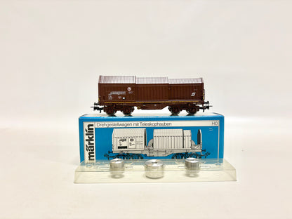 Märklin 4720 Güterwagen Teleskophaubenwagen ÖBB AC H0