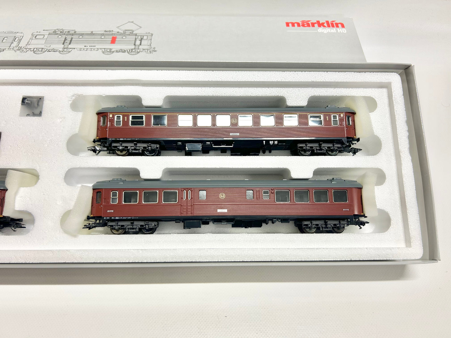 Märklin 26726 Digital Zugpackung Schnellzug der SJ AC H0