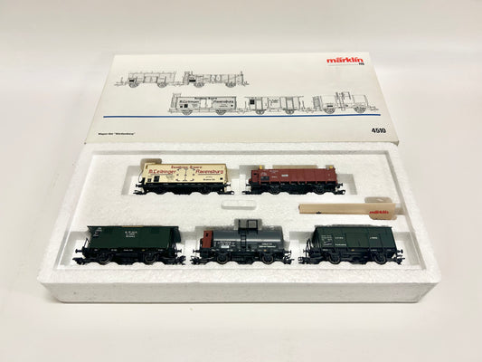 Märklin 4510 Wagen-Set Württemberg Güterwagen H0