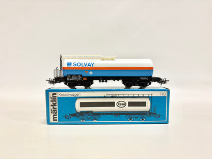 Märklin 4746 Güterwagen Kesselwagen "Solvay" DB AC H0