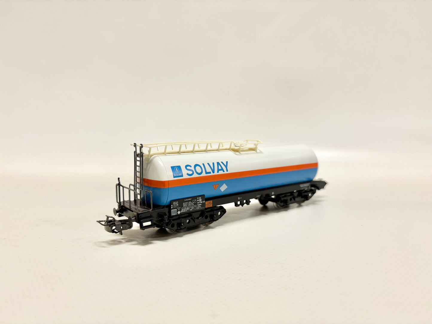 Märklin 4746 Güterwagen Kesselwagen "Solvay" DB AC H0