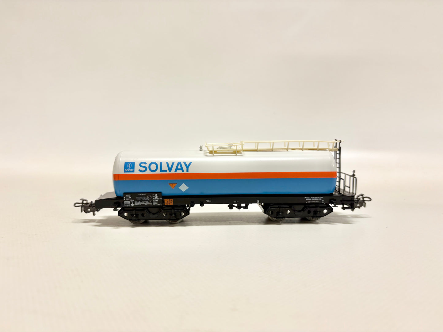 Märklin 4746 Güterwagen Kesselwagen "Solvay" DB AC H0