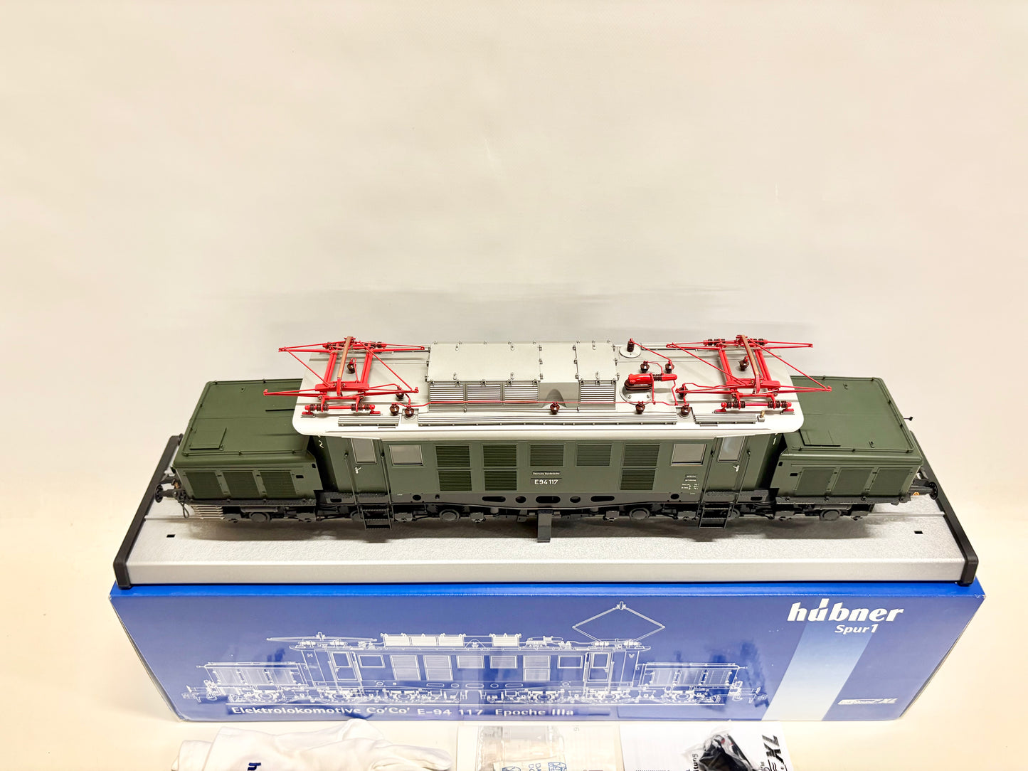 Hübner 3017 Digital + Sound E-Lok E 94 117 DB Spur 1