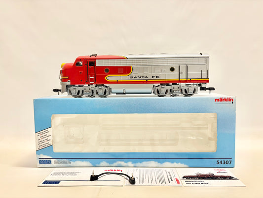 Märklin Maxi 54307 Digital + Sound Diesellok EMD F7 Santa Fe Spur 1