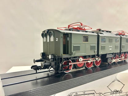 Märklin 55171 Digital + Sound E-Lok E91 08 Schwere Güterzuglokomotive DB Spur 1
