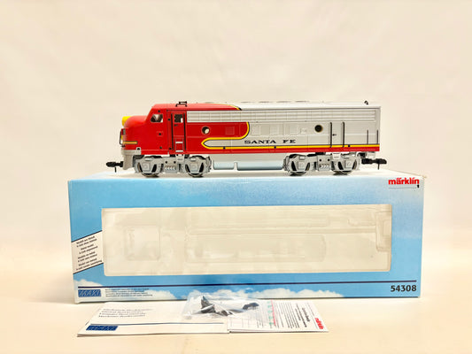 Märklin Maxi 54308 Diesellok EMD F7 Santa Fe Spur 1