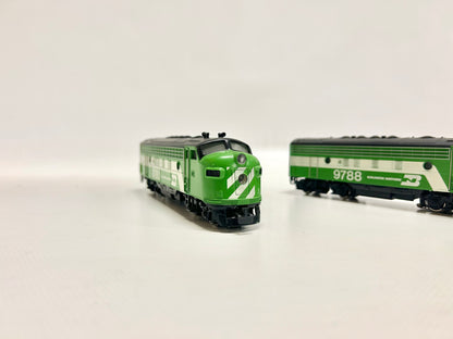 Märklin 3181 & 4181 F 7 Burlington Northern USA Diesellok H0