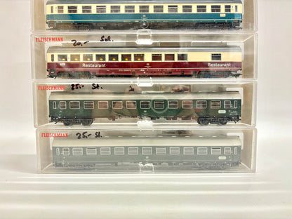 Fleischmann 5192K 5105K 5104K 5x Personenwagen Reisezugwagen DB H0