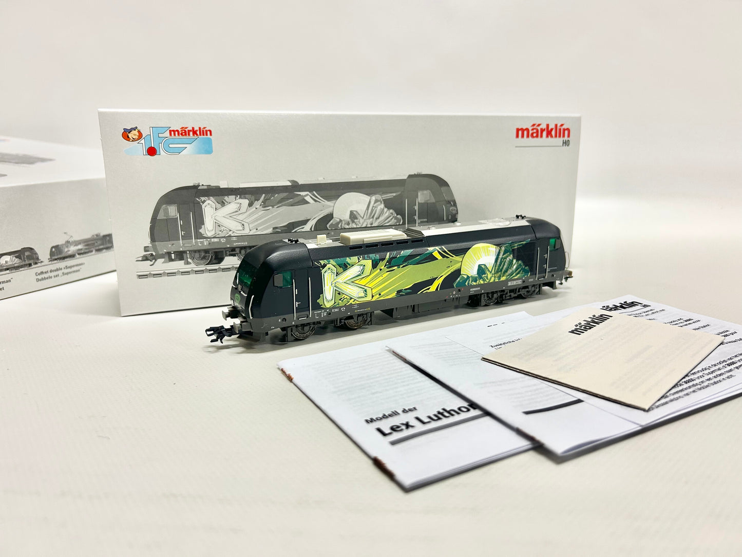 Märklin 36837 Digital Doppelpackung Superman E-Loks H0