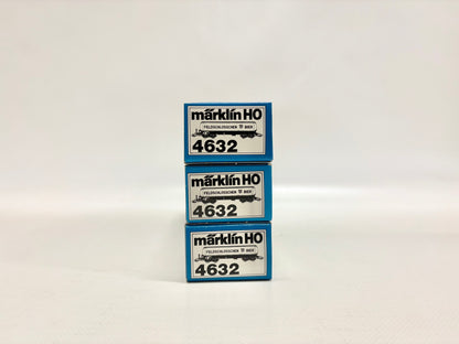 Märklin 3x 4632 Wagen-Set Kesselwagen "Feldschlösschen Bier" SBB AC H0