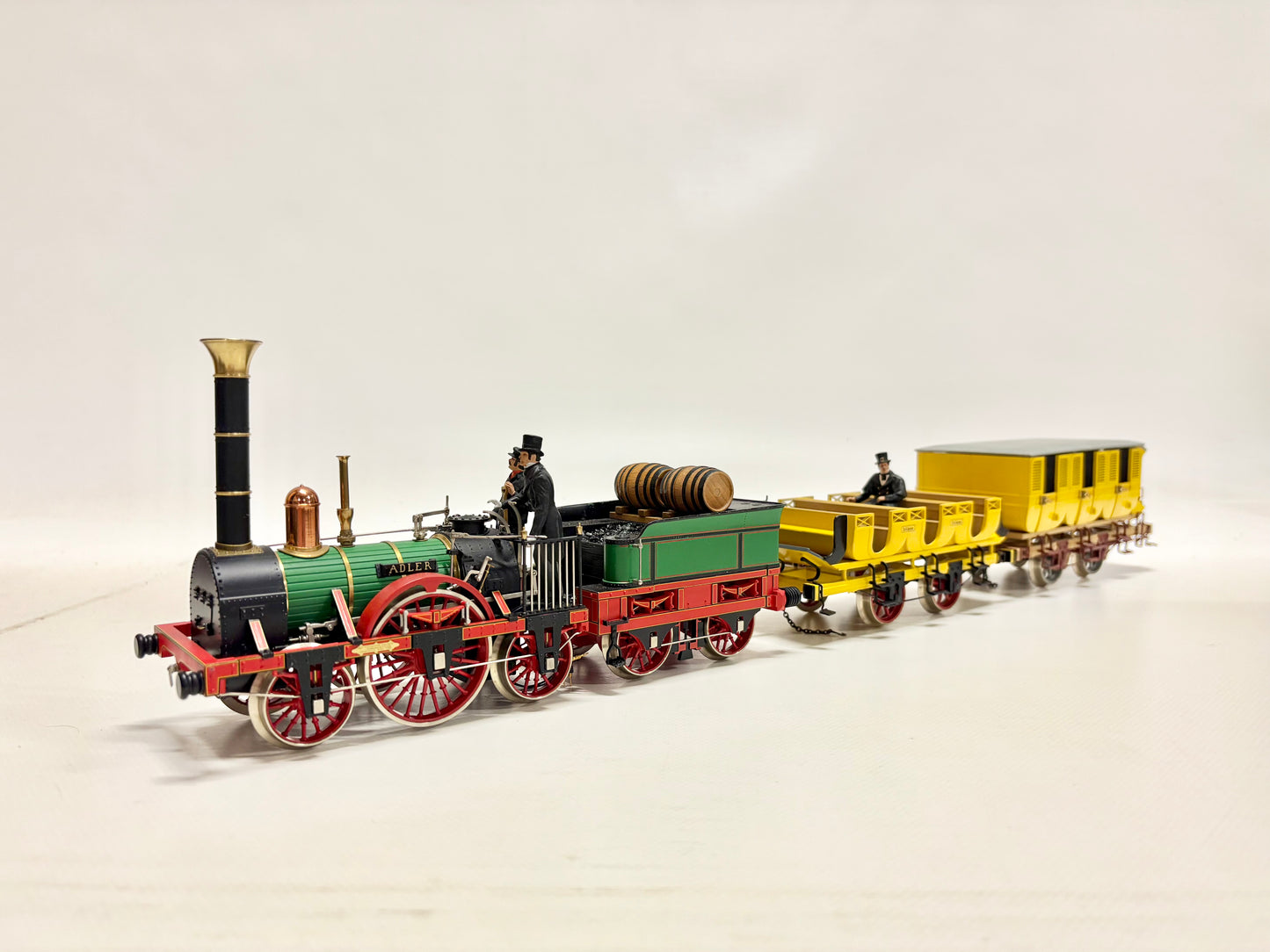 Märklin 5750 Zugpackung Historischer Dampfzug "Adler" 150 Jahre Jubiläumszug inkl. Vitrine 1