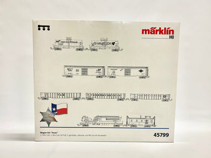 Märklin 45799 Wagen-Set 150 Jahre Texas Güterwagen H0