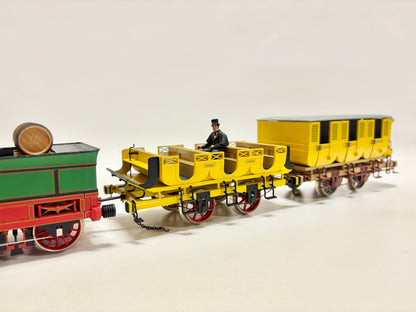 Märklin 5750 Zugpackung Historischer Dampfzug "Adler" 150 Jahre Jubiläumszug inkl. Vitrine 1