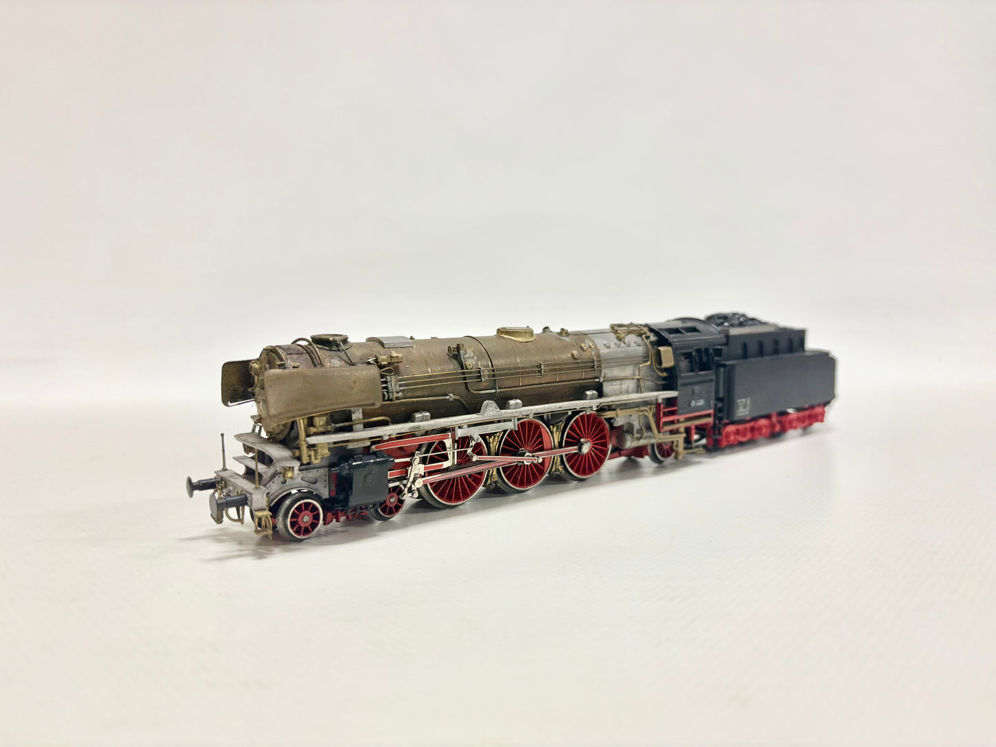 Märklin 3085 Umbau mit Messingbausatz Br 01 220 DB AC H0