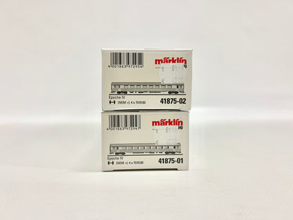 Märklin 41875 2x TEE Schnellzugwagen Personenwagen SNCF AC H0