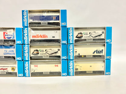 Märklin 10x Güterwagen Kühlwagen Konvolut H0