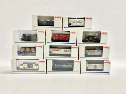 Märklin 11x Insider Wagen Konvolut Güterwagen H0