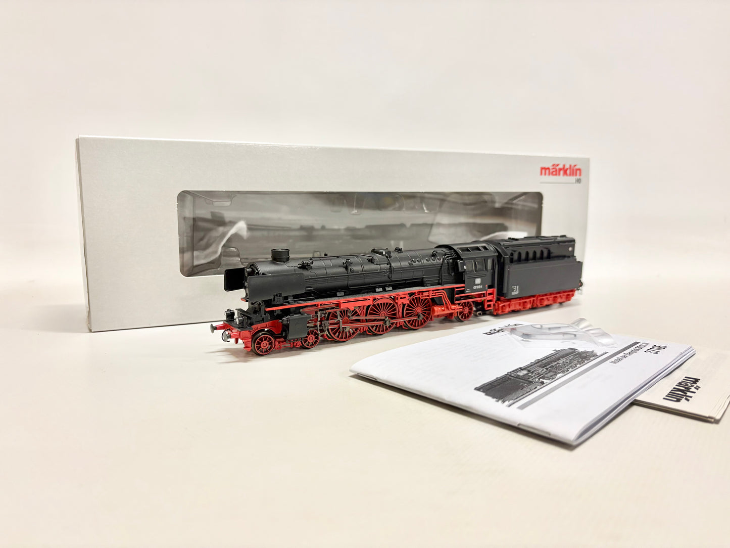 Märklin 37105 Mfx-Digital + Sound Dampflok Br 01 1054 DB AC H0 BASTLER