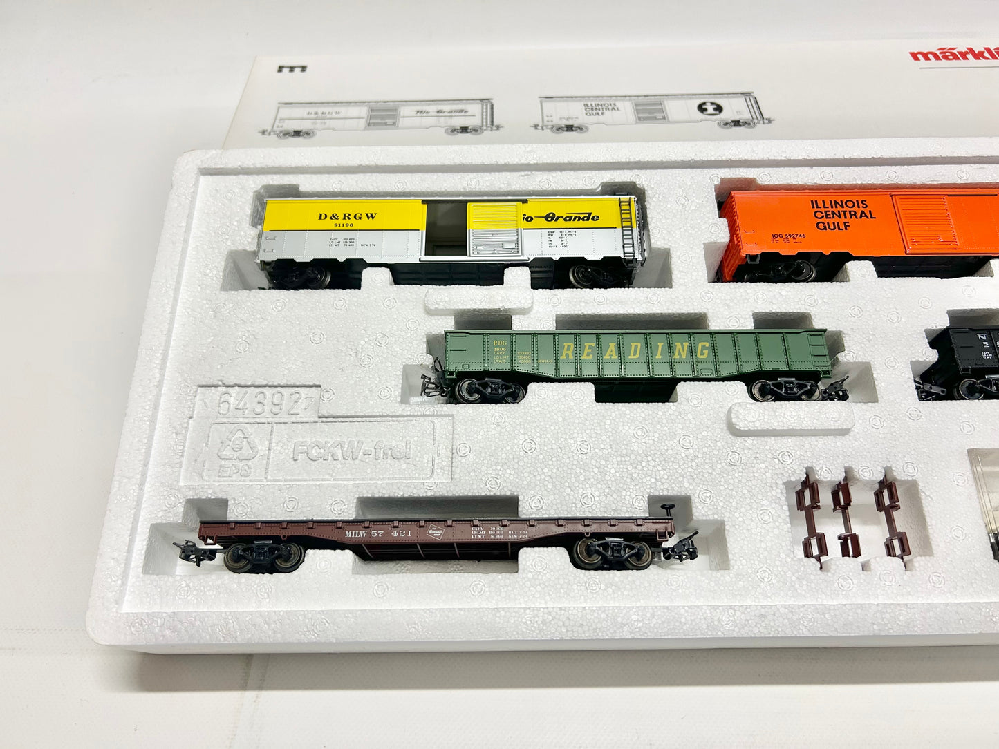 Märklin 4862 Wagen-Set USA Güterwagen-Set H0