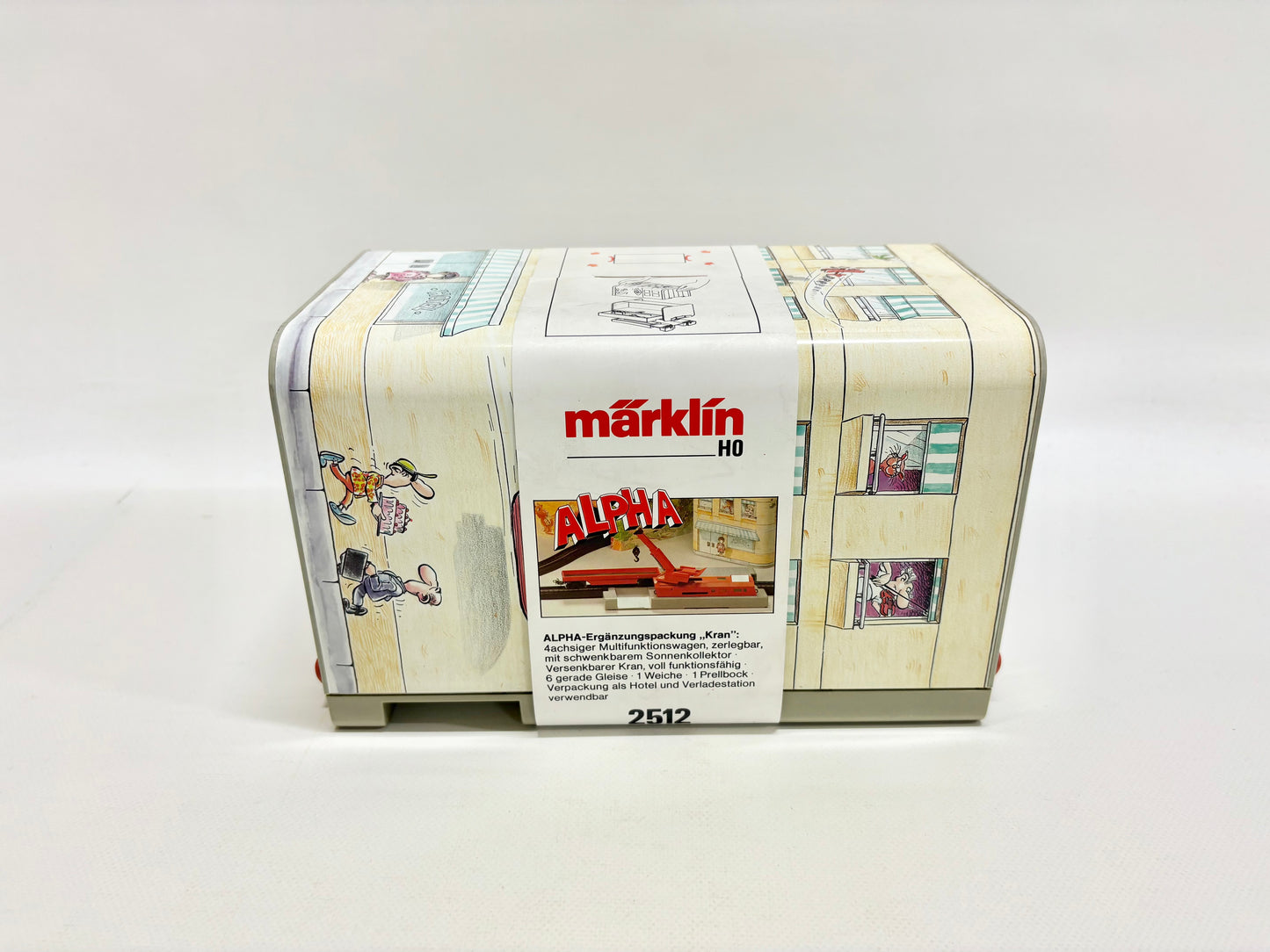 Märklin 2512 ALPHA Ergänzungspackung "Kran" *ungeöffnet* AC H0