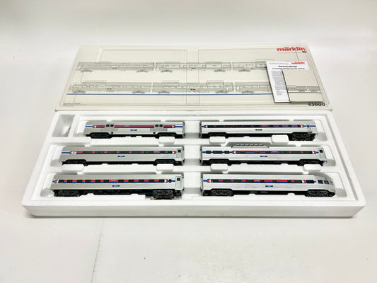 Märklin 43600 Wagen-Set Amtrak Personenzug H0